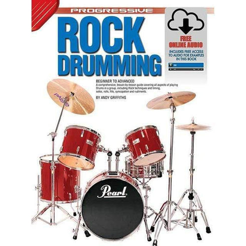 Progressive Rock Drumming Book/Online Video & Audio
